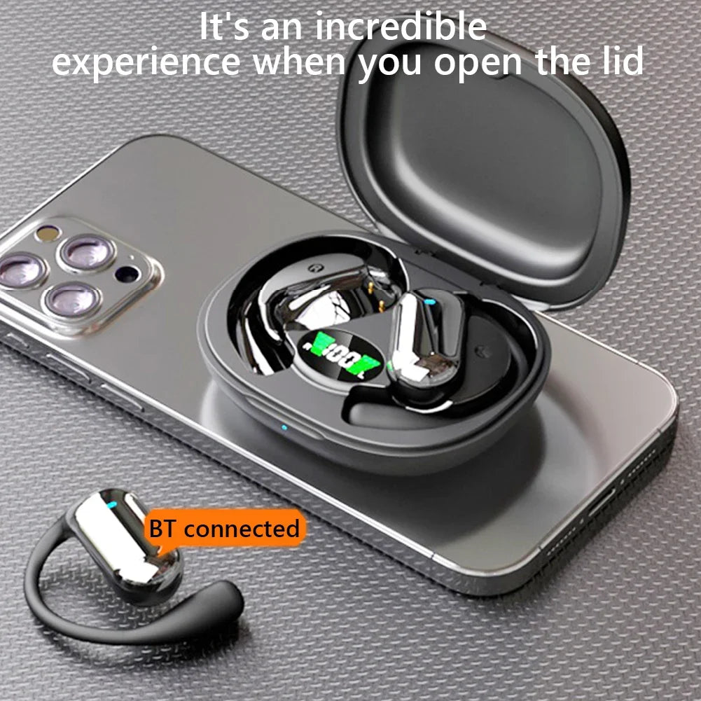 AI Translator Earbuds Real-Time Voice Translator 144 Languages Instant Translation Noise Canceling Wireless Bluetooth Headphones